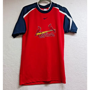 TEAM NIKE St Louis Cardinals Sewn Jersey Shirt MLB Baseball Swoosh Youth Size XL